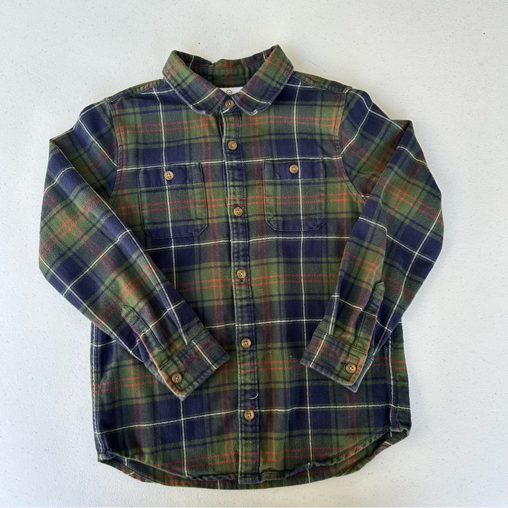 Hanna Anderson Flannel Shirt